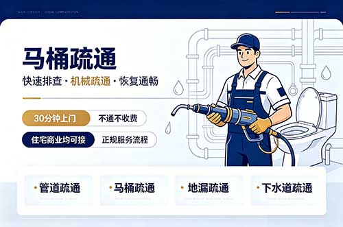 永康马桶疏通